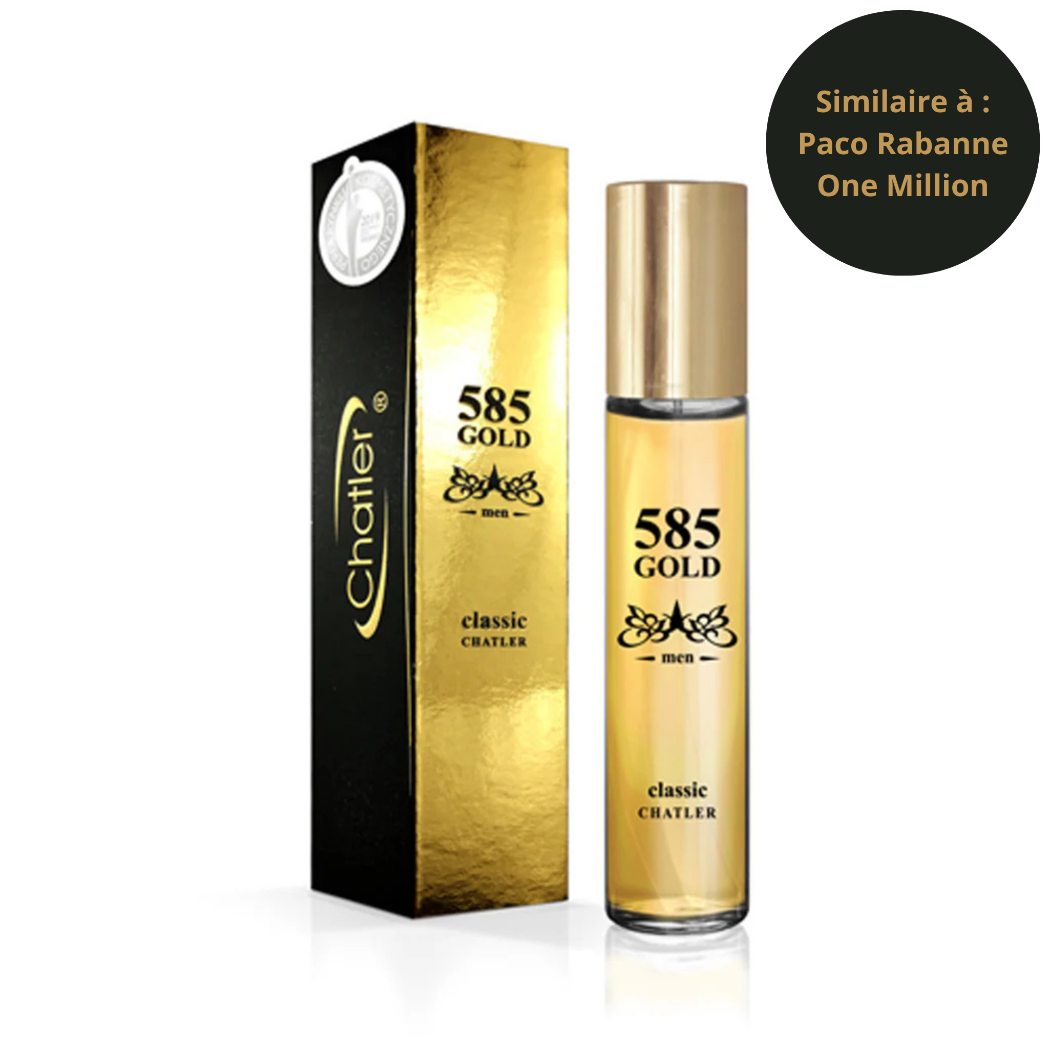 Chatler-585 Gold Men EDP 30 ml
