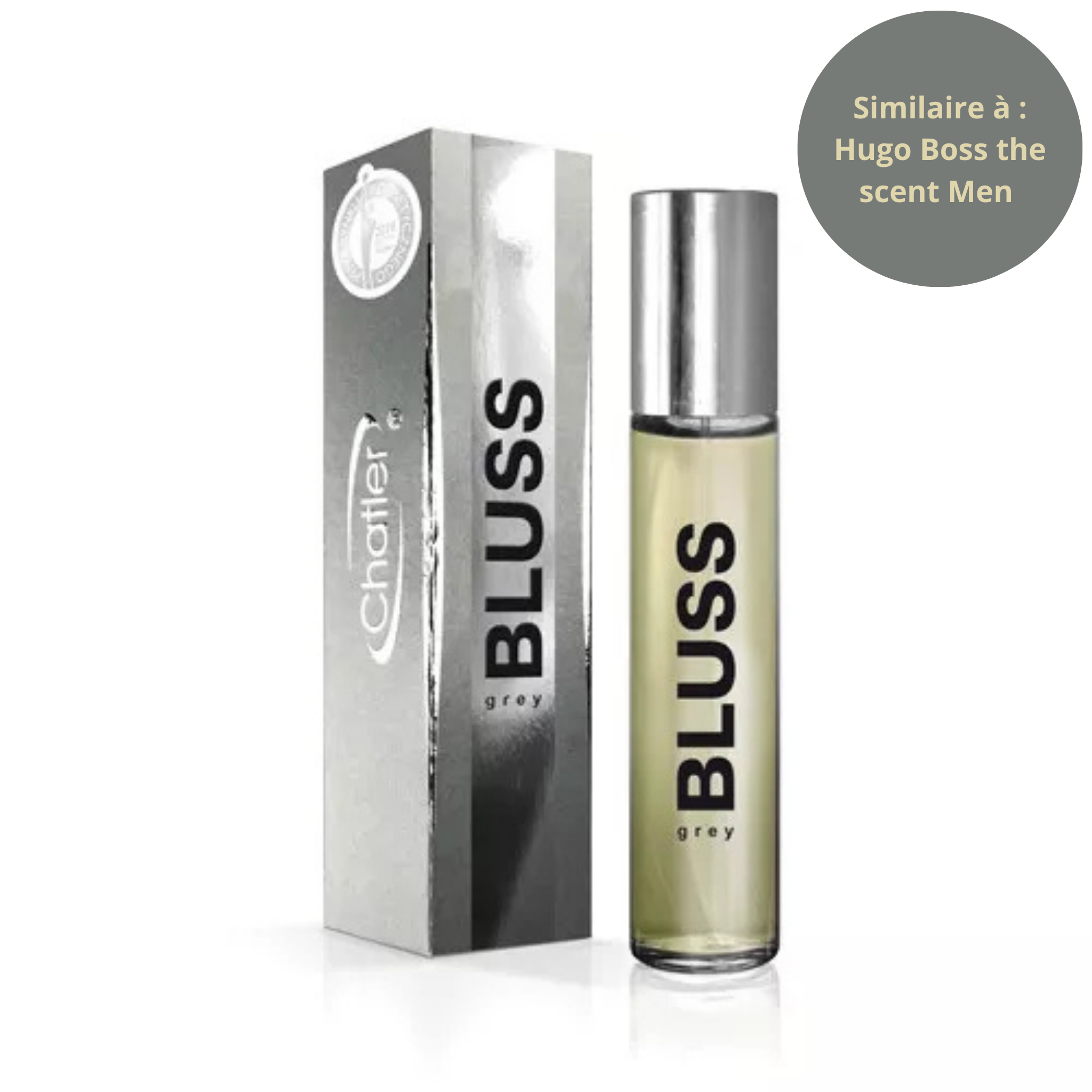 Chatler-Bluss Grey chatler Men Eau De Parfum EDP 30 ml